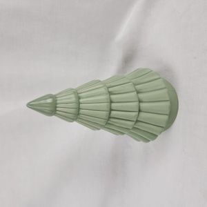 Light green Ceramic Christmas Tree statute